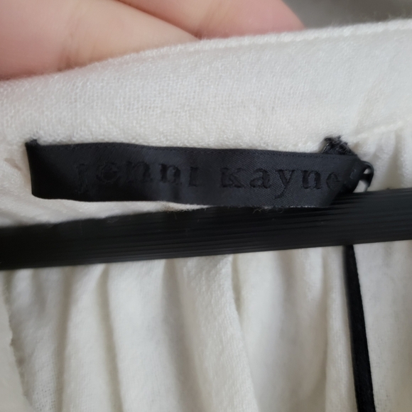 Jenni Kayne Long-Sleeve Willow Blouse in Ivory size XL NWT - Picture 6 of 11